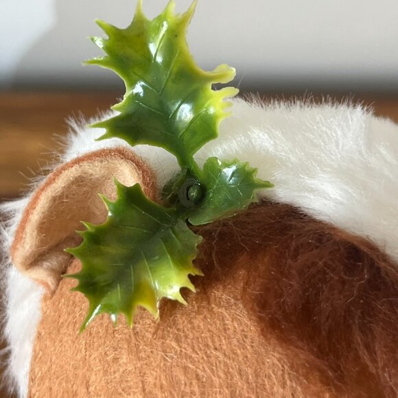 Annalee Mobilitee Dolls Santa Claus Stuffed Bear Doll Vintage 1989 Sack 8054 USA - Picture 12 of 12